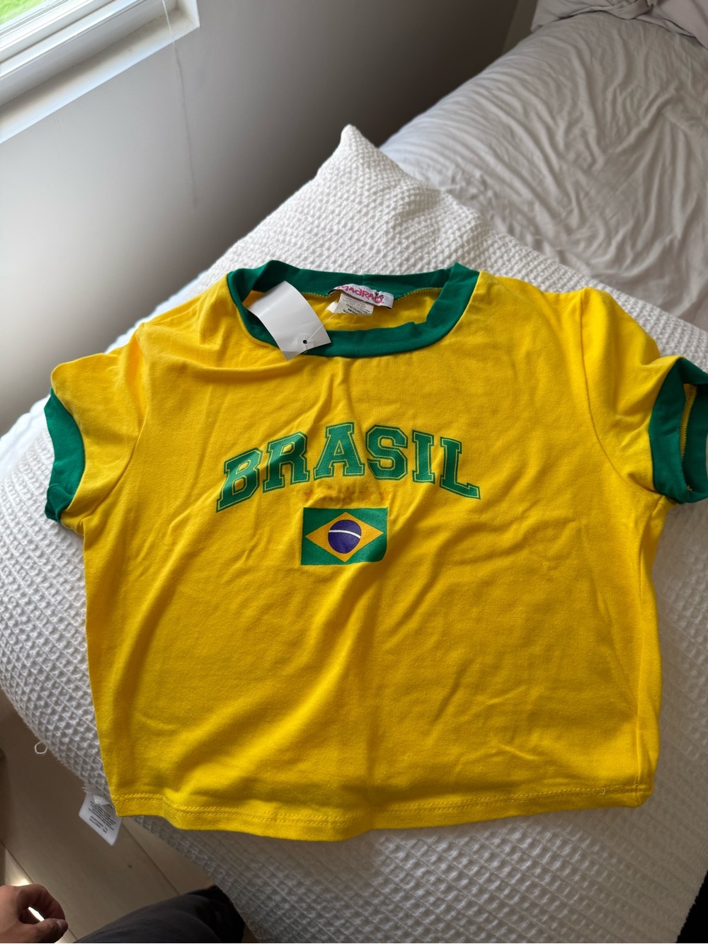 Brasil Yellow w flag